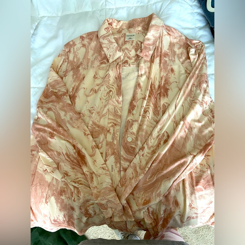 Soma pajama top long sleeve XXL